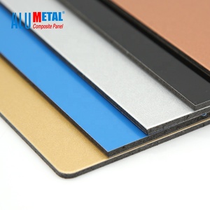 Alumetal UV Druck auf ACP mit 1/2 zoll Platz Rohr Werbung Schilder Dibond Aluminium Verbund Blatt - Product Image 1