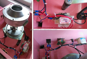 Electric Commercial Cotton Candy <strong>Floss</strong> <strong>Machine</strong> with Trolley - Product Image 5