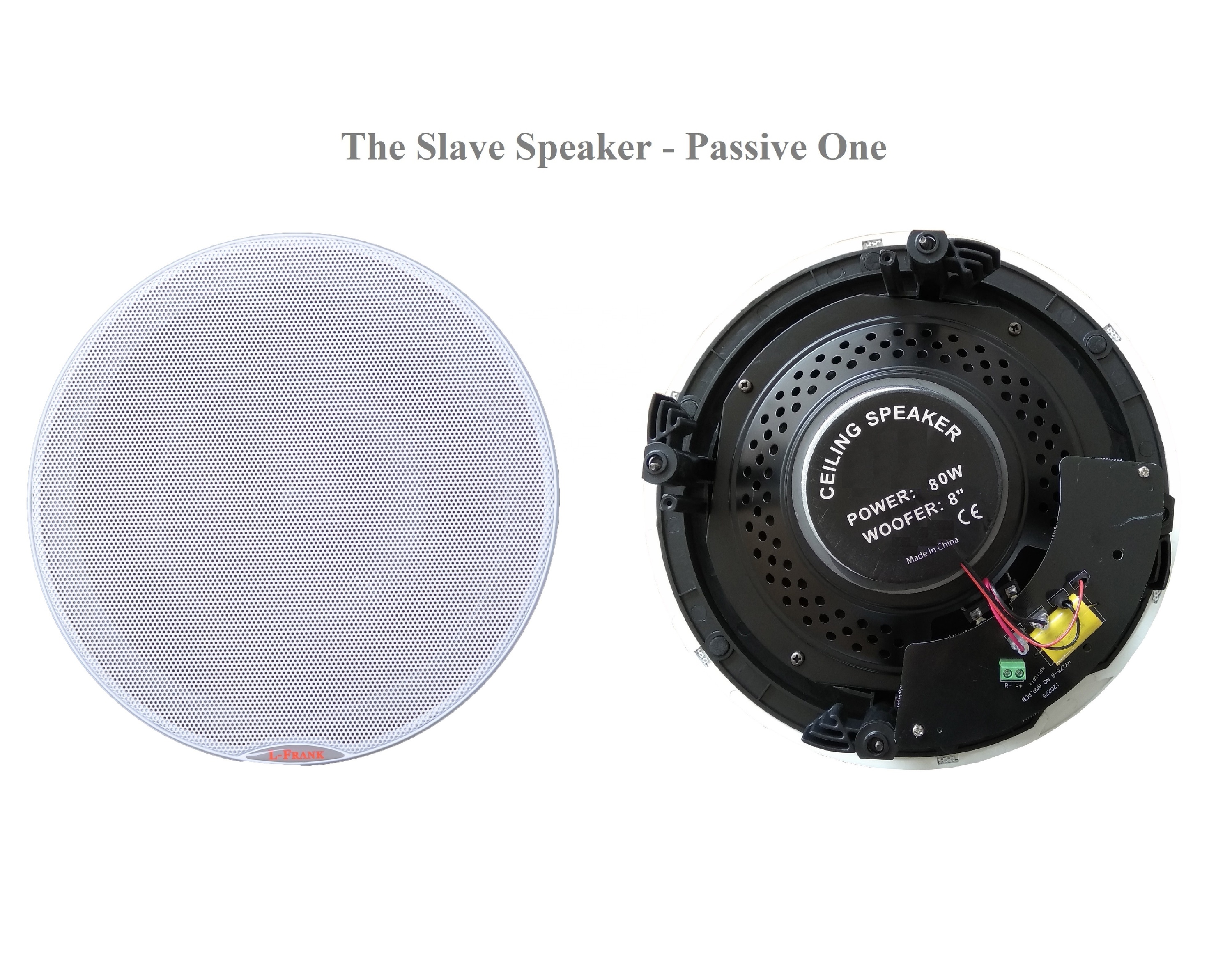 2026 Factory 2025 Factory Trade Price Active Amplified Frameless Ceiling Speaker for Pair Playing Phone Music For Public Address system music, · image 4