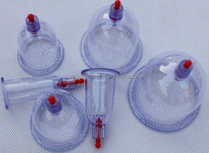 Basal vacío chino Cupping terapia Set 6 tazas con acupuntura cupping - Product Image 5