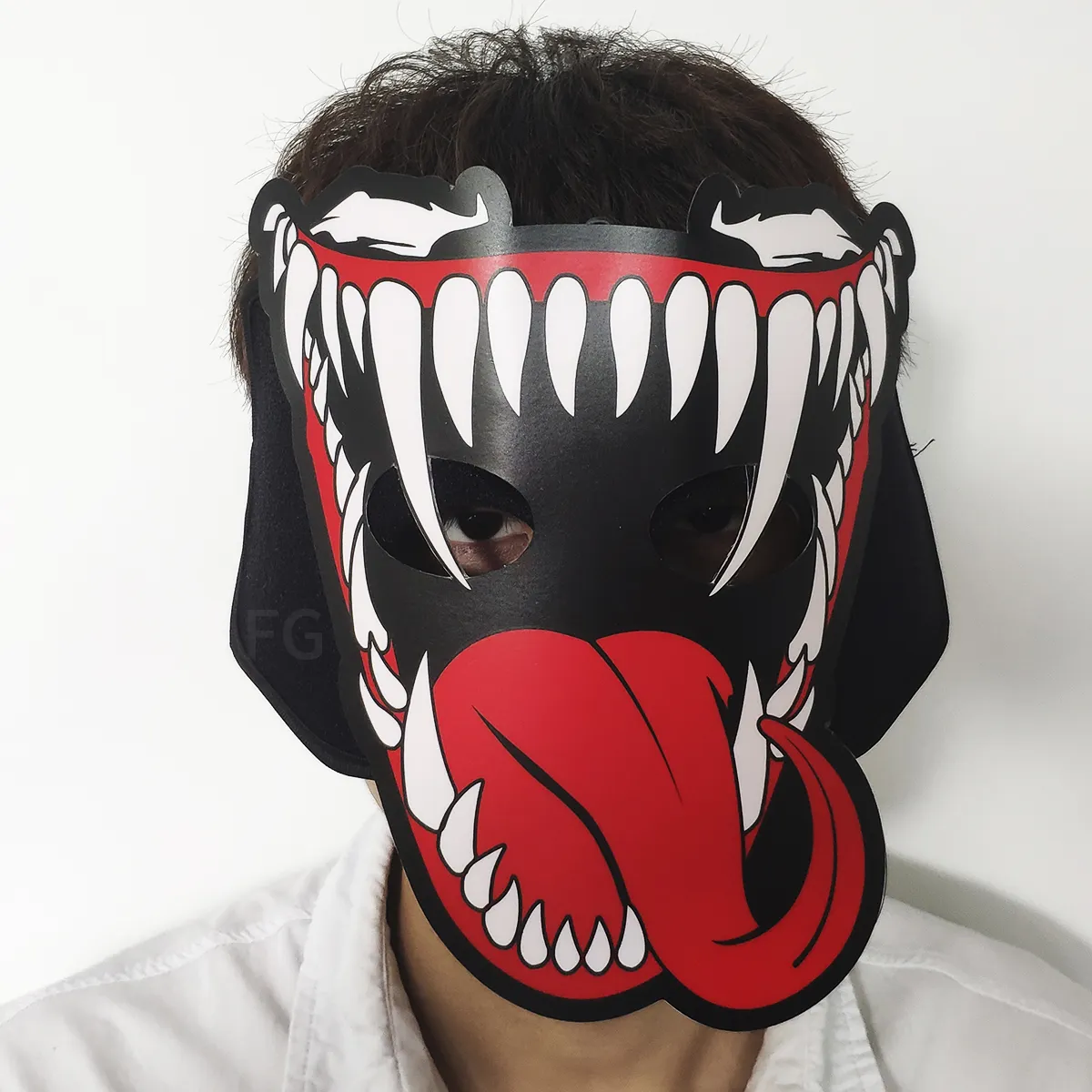 Venom — masque à contrôle du son, masque de fête Led, à personnaliser, masque d'halloween, couleur de l'image