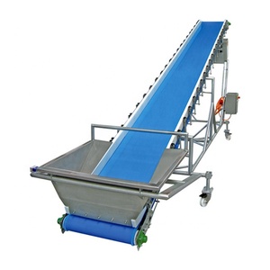 Plastik enjeksiyon kalıplama makineleri parçaları kemer eğim konveyör - Product Image 4