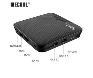 <span class=keywords><strong>MECOOL</strong></span> M8S <span class=keywords><strong>PLUS</strong></span> W Android 7.1 3 gb RAM + 16 gb ROM 2.4g Wi-Fi TV BOX Set Top boîte - Product Image 4