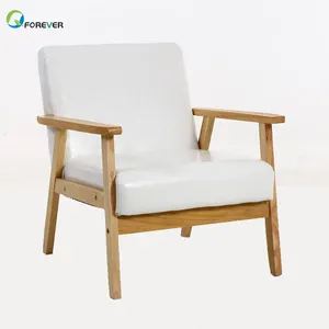 Kain Nordic Sofa Kulit PU 3 Tempat Duduk Sofa Set Kain Sederhana Sofa Ganda Modern