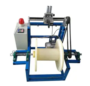 Automatic Wire Coiling Machine Qipang Spool Rewinding Machine And Automatic Coiling Machine Shanghai Cable Wrapping Packing Machine