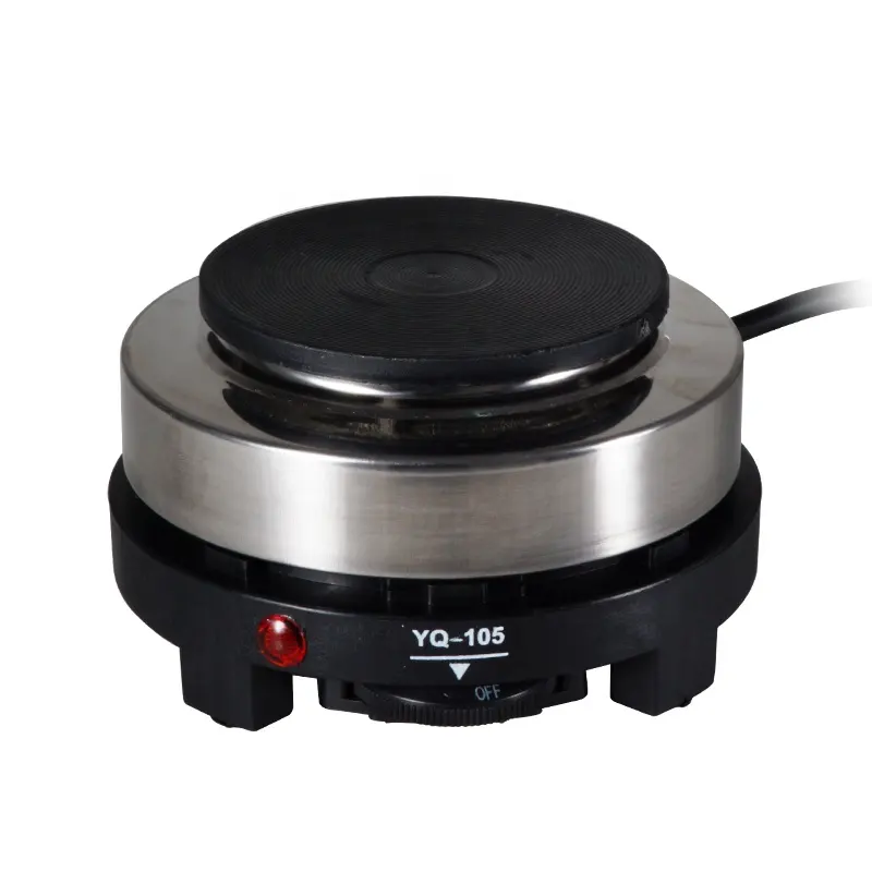 YQ-105 удобная оптовая продажа 500 Вт мини-кофейная плита, печь для кастрюль, домашняя электрическая горелка для нагрева чая/кофе/супа