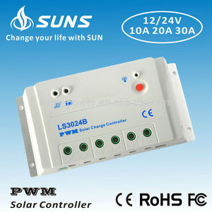 Pwm 12 V 24 V 30A del precio bajo solar controlador de carga para el hogar sistema y uso farola - Product Image 1