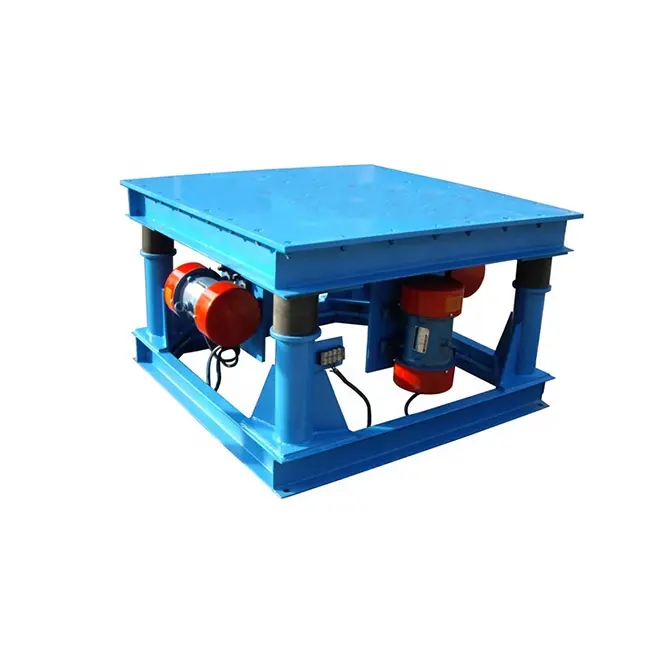 Designed Carbon Steel Concrete mold Vibration Table