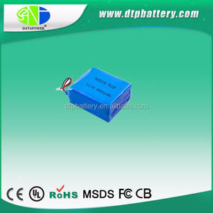 С CE, FCC, ROHS UN38.3 DTP503040 2S1P 500 мАч 7.4 В LIPO аккумулятор - Product Image 4