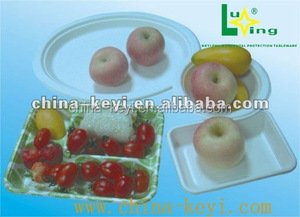 Năm khoang thân thiện với môi trường dùng một lần trường/Nhà Tù khay thức ăn không pfas - Product Image 3