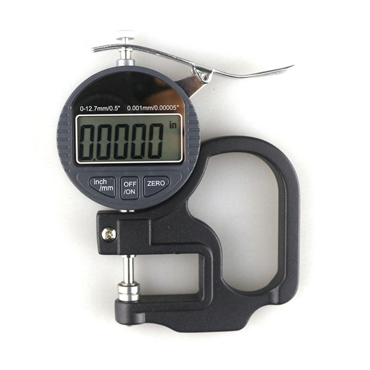 Digital Micrometer 0.001 12.7mm Electronic Thickness Gauge Depth LCD Caliper Width Measurement Micrometer