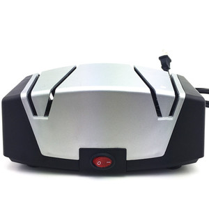 Aiguiseur de couteaux électrique, lames d'affûtage à deux étages revêtues de diamant, pour affûter les couteaux de cuisine, de <span class=keywords><strong>chef</strong></span>, à éplucher, de poche et en acier - Product Image 2