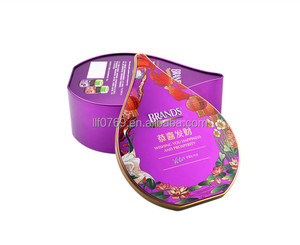 Caja de Metal para regalo de chocolate, embalaje de pastel de boda, dulces, mantequilla, latas de galletas vacías de metal - Product Image 4