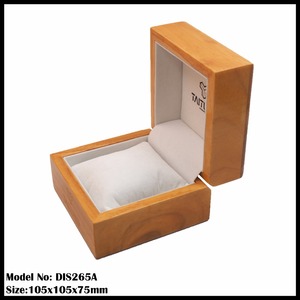luxury men's 2026leather pattern metal plate stitching watch <b>box</b> - Product Image 4