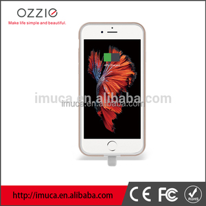 OZZIE exterior ultra delgada 2000 mAh caja de batería del <span class=keywords><strong>cargador</strong></span> del teléfono <span class=keywords><strong>celular</strong></span> de la carpeta inteligente - Product Image 1
