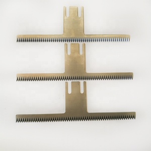 Custom Film/<span class=keywords><strong>Plastic</strong></span> Snijden Mes Gekartelde Messen Verpakking Machines Onderdelen Getande Sluitmachine Gekarteld Mes - Product Image 2