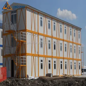 Low Cost Real Estate Prefab House Complex for Worker Accomodation / Site Office