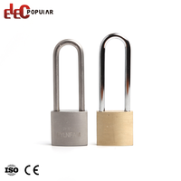 2024 Elecpopular haute qualité pleine serrure en cuivre noyau Pad serrure Lucchetto sécurité laiton acier 38mm porte utilisation clé déverrouiller chemin