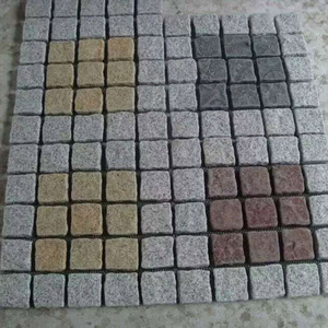 G623 <span class=keywords><strong>grey</strong></span> <span class=keywords><strong>Granite</strong></span> ngoài trời lát đá tự nhiên đá cuội lát sân vườn thảm cho đường lái xe hoặc vườn đường dẫn - Product Image 4