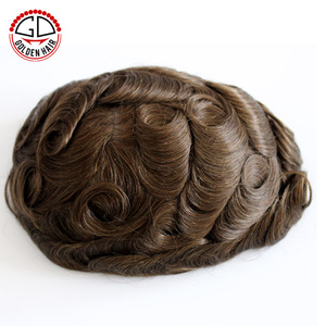 Perruque <span class=keywords><strong>en</strong></span> cheveux humains 100% naturels, base <span class=keywords><strong>en</strong></span> dentelle super fine avec bordure <span class=keywords><strong>en</strong></span> PU - Product Image 6