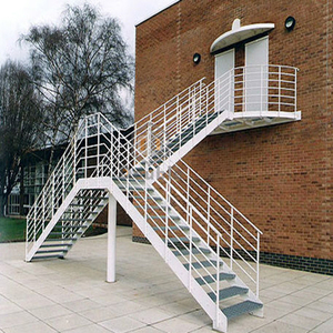 <span class=keywords><strong>Escaleras</strong></span> Metálicas Industriales <span class=keywords><strong>para</strong></span> Exteriores, Escalera de Hierro Fundido, Escalera Recta <span class=keywords><strong>para</strong></span> Exteriores - Product Image 3
