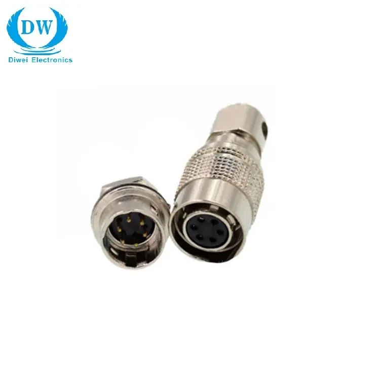 6 pin magnetic connector hirose cable m12 12 pin plug 8pin cable connector