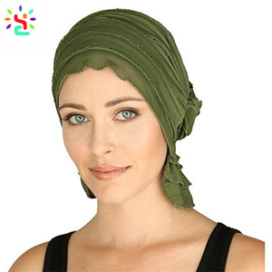 Chapeau turban en coton doux <span class=keywords><strong>pour</strong></span> femmes, chapeau de chimiothérapie, <span class=keywords><strong>bonnet</strong></span> médical tendance, <span class=keywords><strong>bonnet</strong></span> turban <span class=keywords><strong>pour</strong></span> le cancer - Product Image 6
