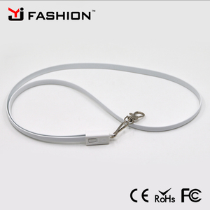 86cm <span class=keywords><strong>VIP</strong></span> / chargeur de lanière de conférence, câble de charge de 2 dans 1 lanières pour le téléphone d'ios + androïde - Product Image 4