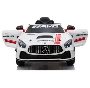 Mercedes Benz AMG GT4 Toy Car baby toys 12V Electric Car Kids