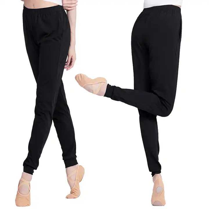 loose 100% cotton dance training trousers