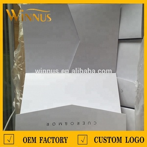 Nhà máy giá rẻ in tái chế các tông Pocket Gấp phong bì thư mục, Thẻ quà tặng phong bì - Product Image 5