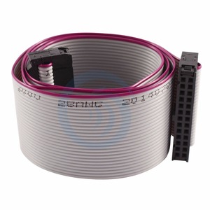 Trasporto veloce <span class=keywords><strong>2</strong></span>*13 pin nero femmina con grigio e rosa bordo piatto IDC ribbon cable assembly - Product Image 2