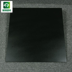 Filipinas esmaltado negro Baño de cerámica baldosas de porcelana súper negro <span class=keywords><strong>mate</strong></span> baldosas de cerámica 60x60 - Product Image 4
