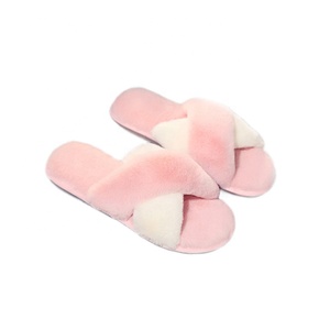 Pantofole Invernali da Donna in Pelliccia Sintetica Morbida e Calda, Personalizzabili, con Punta Aperta, per Interni, Colore Misto, per Camera da Letto, Comode e alla <span class=keywords><strong>Moda</strong></span> - Product Image 6