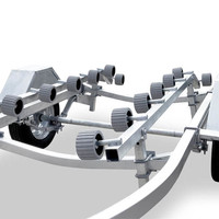 Kinocean — remorque de bateau de Ski à Double axe galvanisé, accessoire personnalisé, à vente