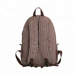 <span class=keywords><strong>Zaino</strong></span> da <span class=keywords><strong>viaggio</strong></span> <span class=keywords><strong>Vintage</strong></span> mochilas de cuero caricabatterie Usb antifurto <span class=keywords><strong>zaino</strong></span> da uomo Casual in tela lavata - Product Image 4