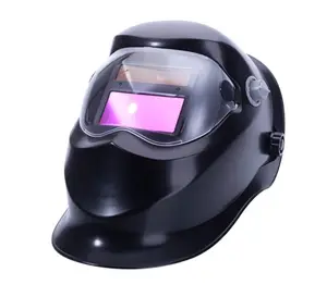 Casco de soldadura Pro Solar automático oscurecimiento Racer máscara capucha plástico negro