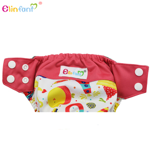 Elinfant OEM feliz flauta pañales fabricantes de pañales de tela recién nacido con inserción para bebé - Product Image 3