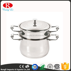 Taza de acero inoxidable con vaporizador, cucharilla de acero inoxidable, cousscouser, vaporizador de alimentos, SS201 - Product Image 2