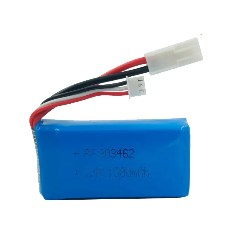 High rate lipo battery 903462 7.4v 2s 1500mah rc helicopter battery