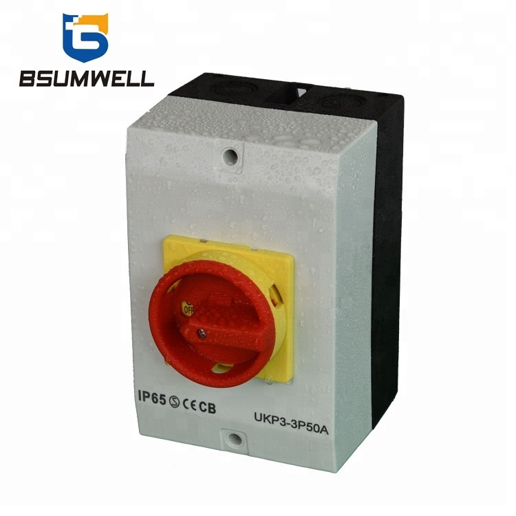IP65 230V/440V AC 10A 16A 20A 25A 32A 40A 50A 63A 80A 100A Водонепроницаемый Всепогодный солнечный pv автоматический выключатель постоянного тока