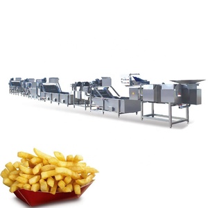 Ligne de production de chips de pommes de terre entièrement automatique de qualité supérieure / machine à fabriquer des chips de pommes de terre fraîches / machine à faire des frites surgelées - Product Image 3