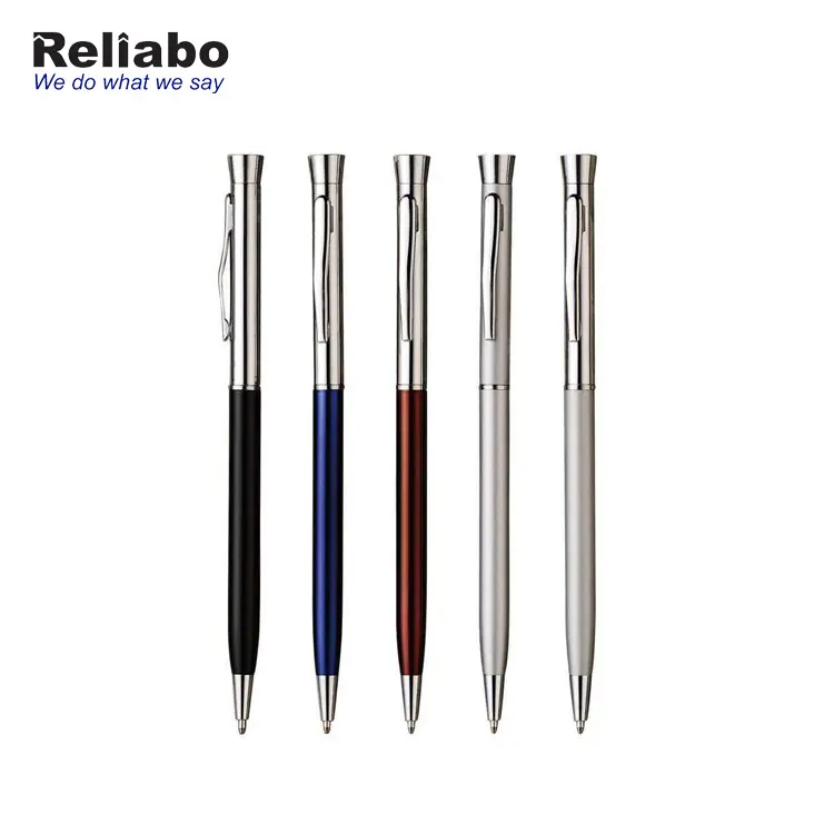Reliabo de China suministro de marcas famosas de oficina de alta calidad bolígrafo con logotipo