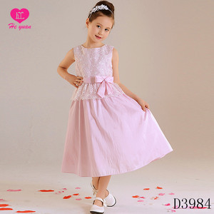 D3984 comunione Party ballo di fine anno principessa spettacolo <span class=keywords><strong>damigella</strong></span> d'onore <span class=keywords><strong>matrimonio</strong></span> ragazza dei fiori abito da sposa - Product Image 3