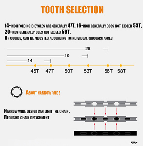 EOOZ <span class=keywords><strong>130BCD</strong></span> Hẹp Rộng <span class=keywords><strong>Chainring</strong></span> Vòng 50T 52T 54T 56T 58T Gấp Xe Đạp Chainwheel Xe Đạp <span class=keywords><strong>Chainring</strong></span> Vòng Tròn Crankset Tấm - Product Image 5