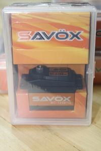 NOUVEAU & ORIGINAL SC-1258TG <span class=keywords><strong>SAVOX</strong></span> 1258 Servo à engrenages en titane à couple élevé SC-1258TG 1258 0.08S/12KG - Product Image 1