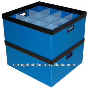 Reusable Corrugated Plastic Partition Box
