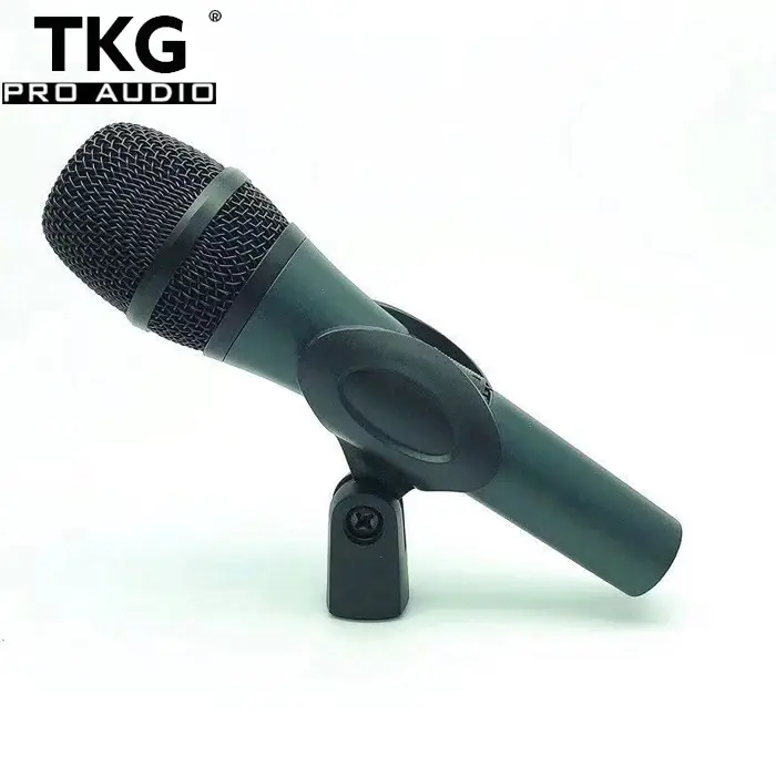 TKG высококачественный сценический производительный oem динамический профессиональный проводной микрофон для караоке