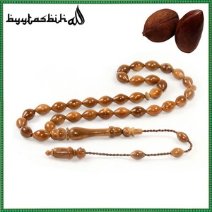 Commercio all'ingrosso della fabbrica di originale religioso musulmano ovale perline di legno di preghiera del rosario <span class=keywords><strong>tasbih</strong></span> - Product Image 6