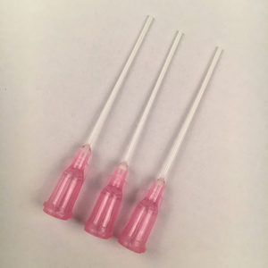 Ago per Siringa Flessibile in Plastica PP da 1/2 Pollice, Colore Rosa, 20G - Product Image 1